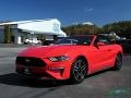 Ford Mustang EcoBoost Premium Convertible Race Red photo #24