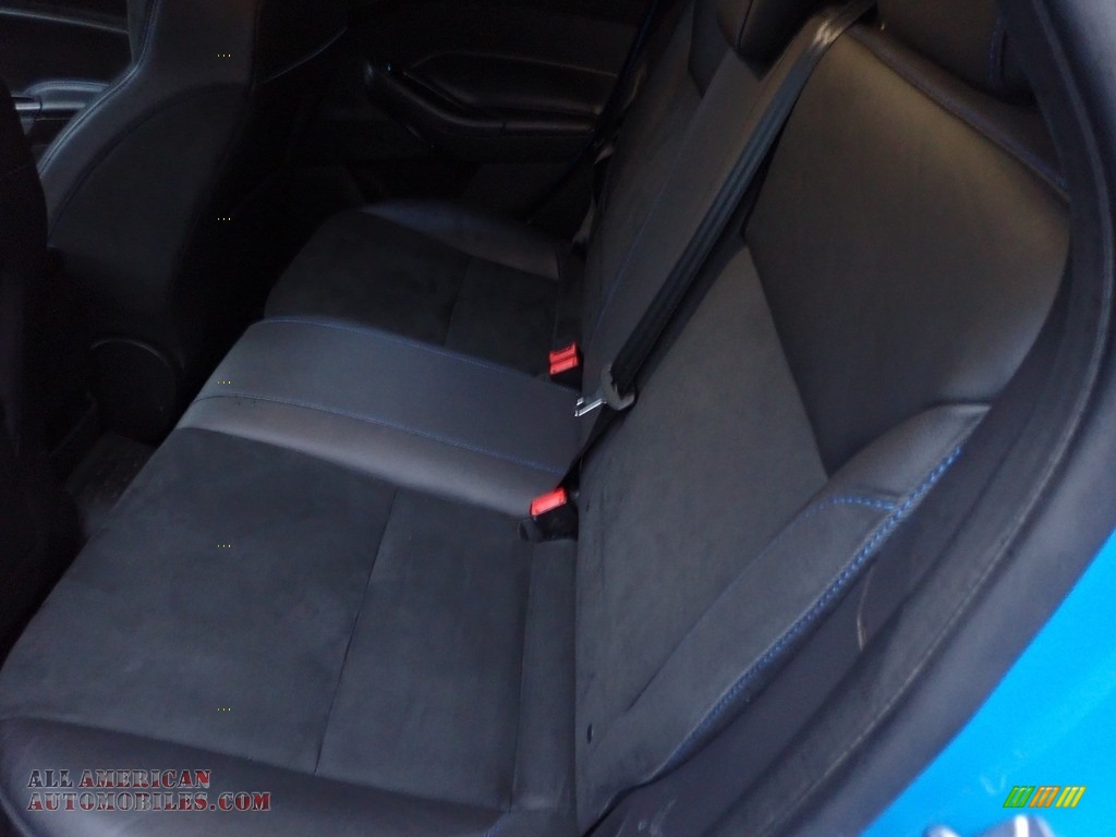 2018 Focus RS Hatch - Nitrous Blue / Charcoal Black Recaro Leather photo #18