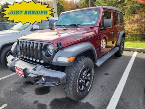 Snazzberry Pearl 2021 Jeep Wrangler Unlimited Willys 4x4