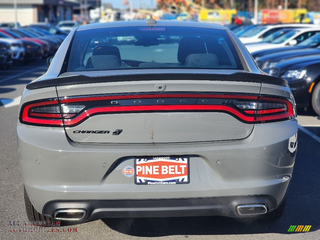 2023 Charger SXT AWD - Destroyer Gray / Black photo #4