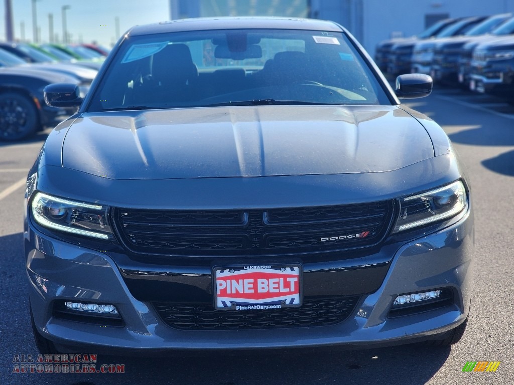 2023 Charger SXT AWD - Destroyer Gray / Black photo #6