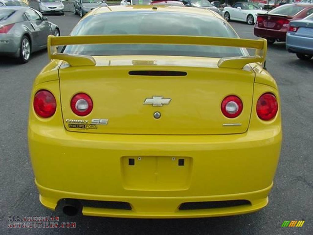 2006 Cobalt SS Supercharged Coupe - Rally Yellow / Ebony photo #5