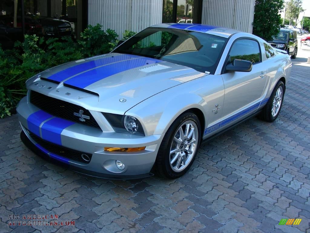 2009 Mustang Shelby GT500KR Coupe - Brilliant Silver Metallic / Black/Black photo #1