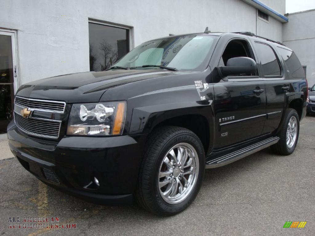 Chevrolet Tahoe Black 2007