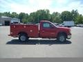 GMC Sierra 2500HD Work Truck Regular Cab 4x4 Chassis Commercial Fire Red photo #4