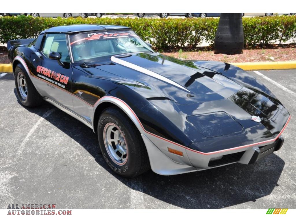 1978 Chevrolet Corvette Indianapolis 500 Pace Car in Silver/Black