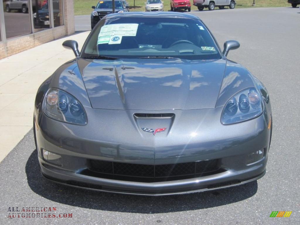 2010 Corvette Z06 - Cyber Gray Metallic / Ebony Black photo #3