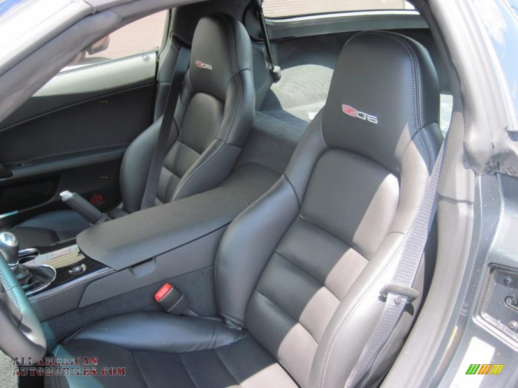 2010 Corvette Z06 - Cyber Gray Metallic / Ebony Black photo #9