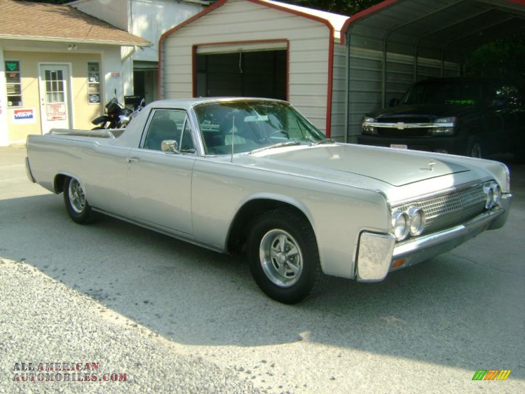 1963 Lincoln Continental Custom Funeral Flower Car in Silver photo 4