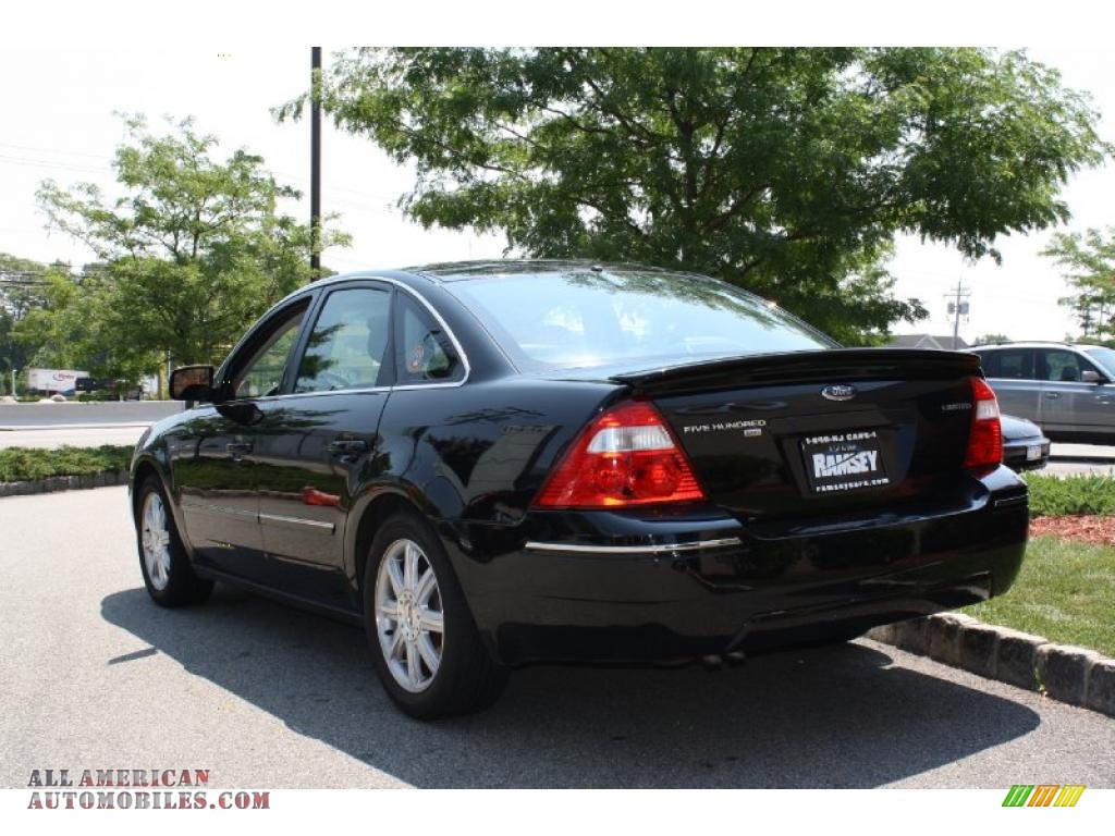 2005 Ford Five Hundred Limited AWD in Black photo #2 - 147961 | All ...