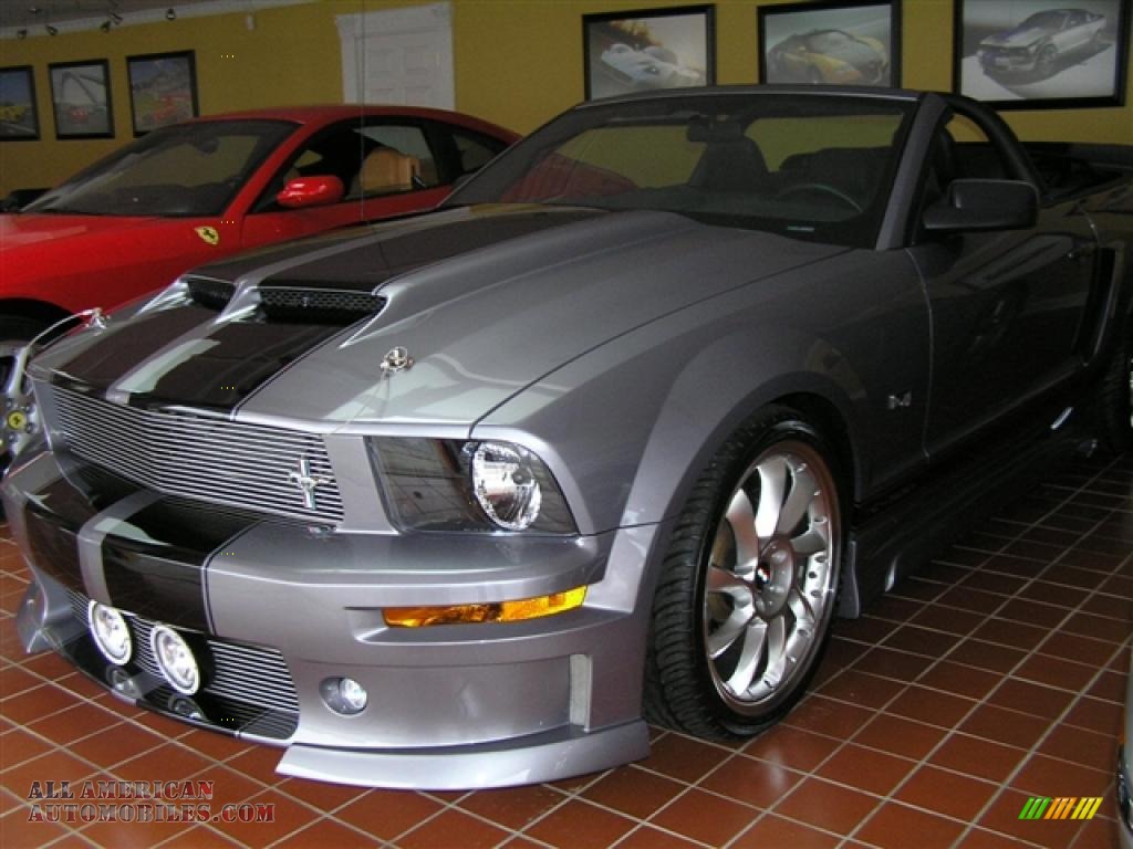 2006 Mustang Cervini C-500 Convertible - Tungsten Grey Metallic / Dark Charcoal photo #6