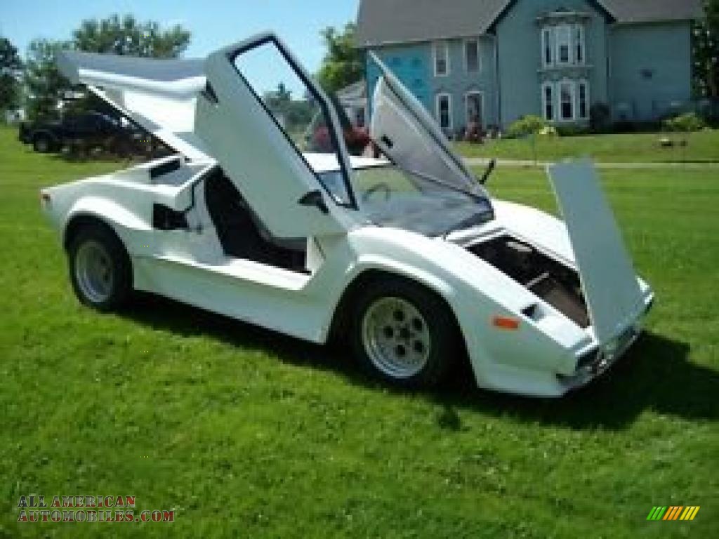 1985 Fiero Lamborghini Kit Car - White / Gray photo #3
