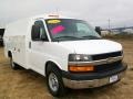 Chevrolet Express Cutaway 3500 Commercial Utility Van Summit White photo #1
