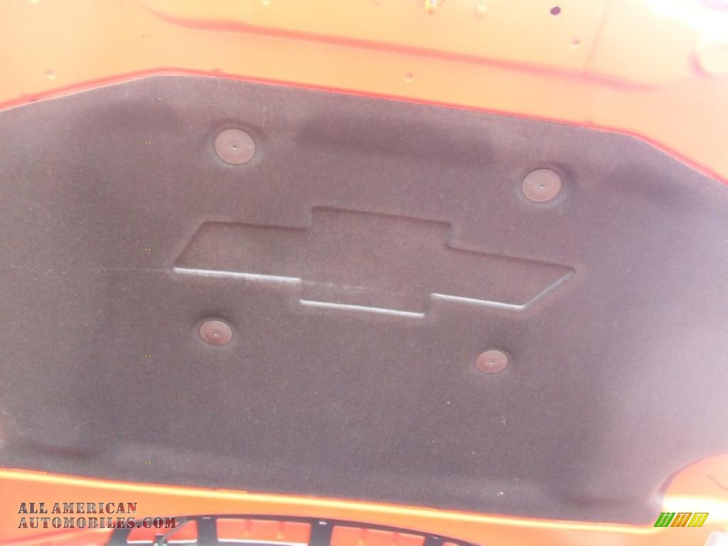 2011 Camaro SS/RS Coupe - Inferno Orange Metallic / Inferno Orange/Black photo #17