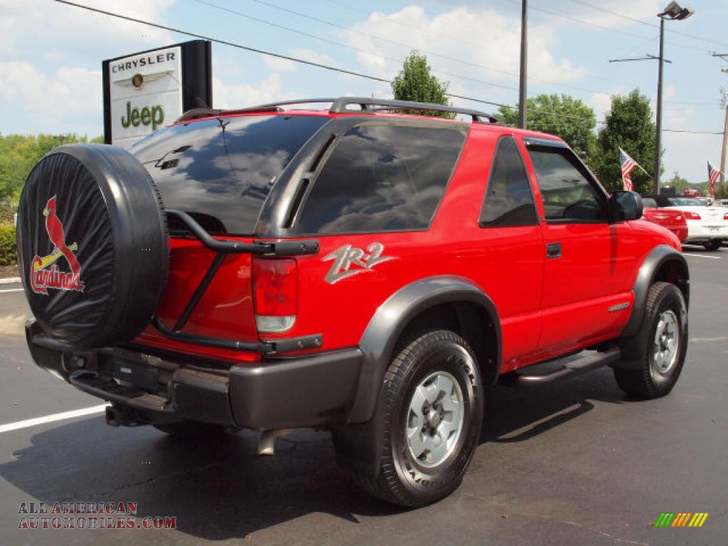 2002 Chevrolet Blazer LS ZR2 4x4 in Victory Red photo #3 ... 2002 Chevrolet Blazer LS ZR2 4x4 in Victory Red photo #3 ...