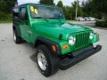 Jeep Wrangler Sport 4x4 Electric Lime Green Pearl photo #12