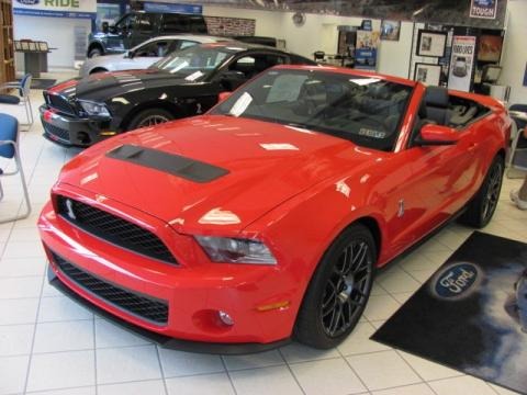 Ford Mustang Shelby Gt500 Convertible. 2011 Ford Mustang Shelby GT500
