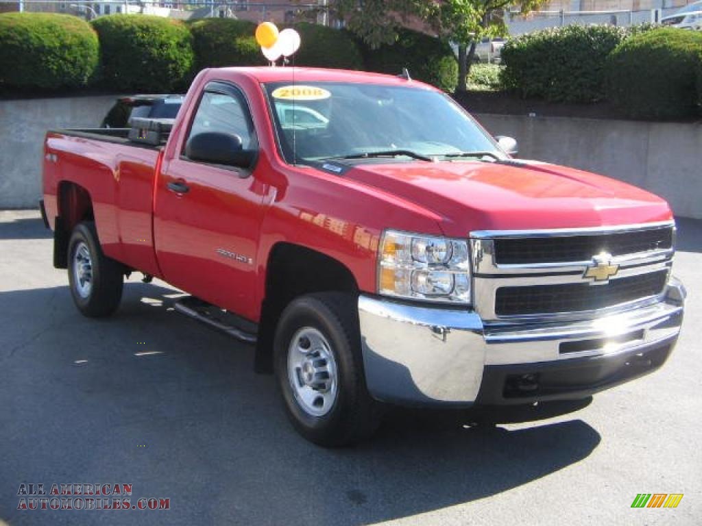 2008 Chevrolet Silverado 2500HD Work Truck Regular Cab 4x4 ... 2008 Chevrolet Silverado 2500HD Work Truck Regular Cab 4x4 ...