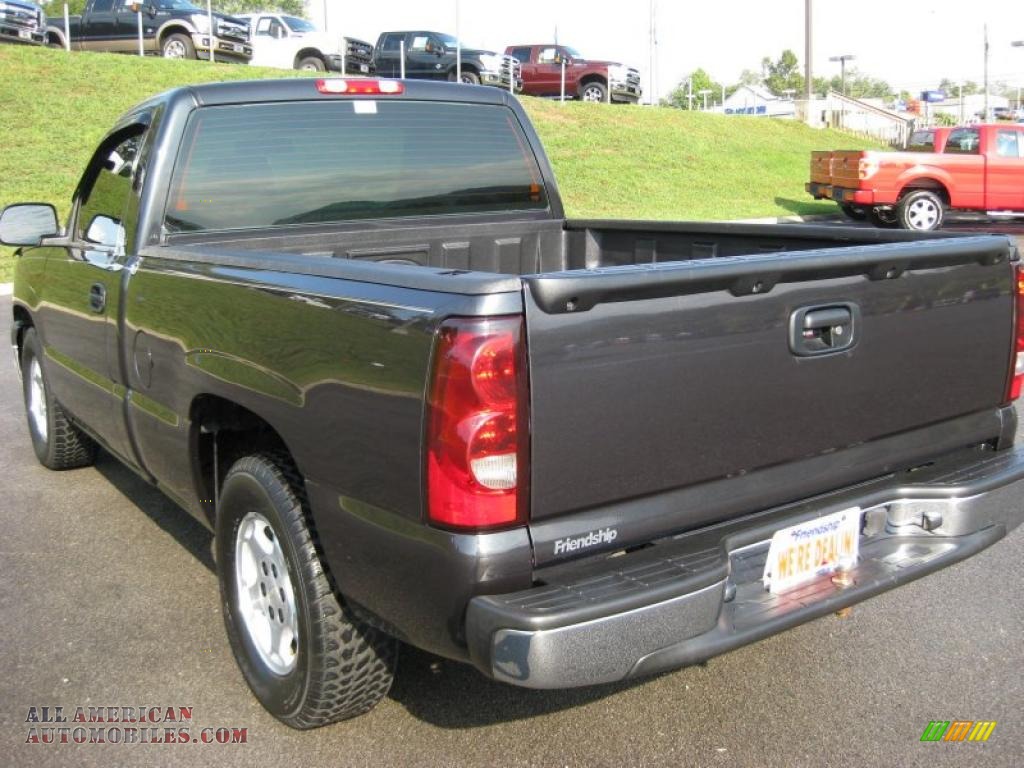 2004 Chevrolet Silverado 1500 Ls Regular Cab In Black Photo 8 113774 All American