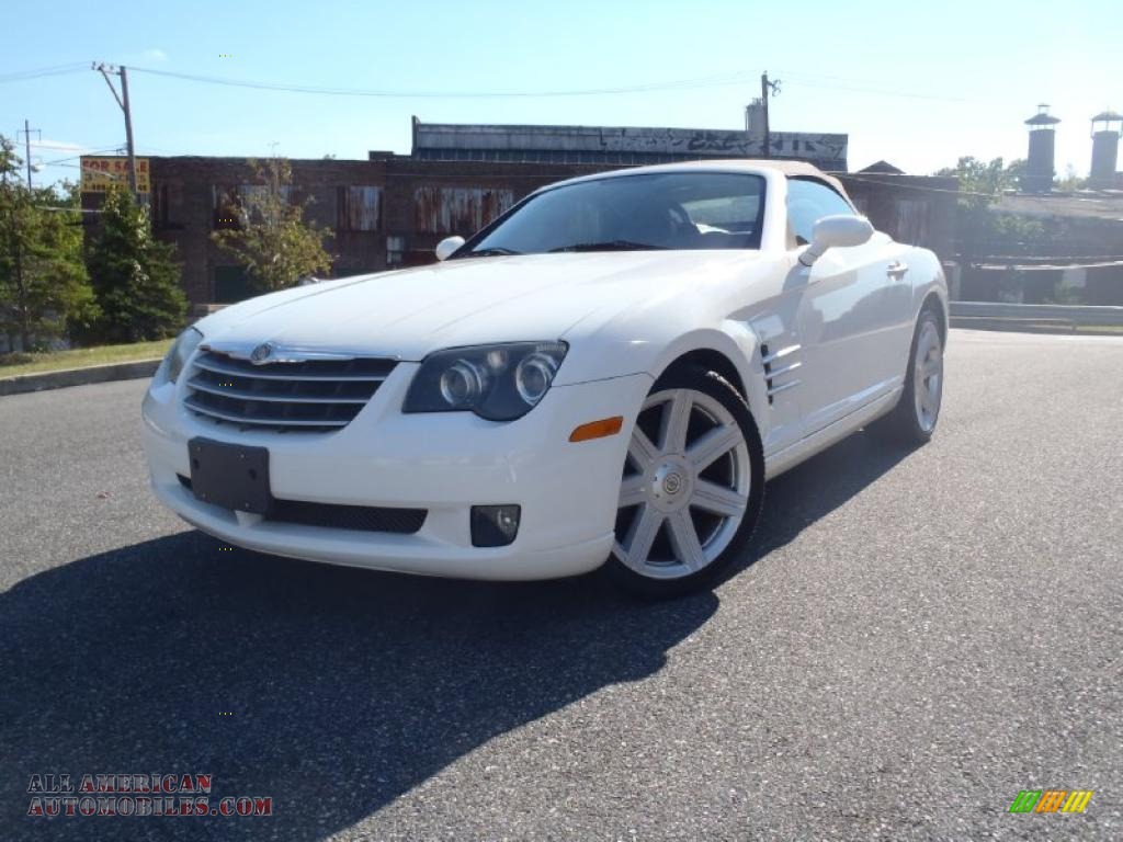 White chrysler crossfire convertible for sale #5