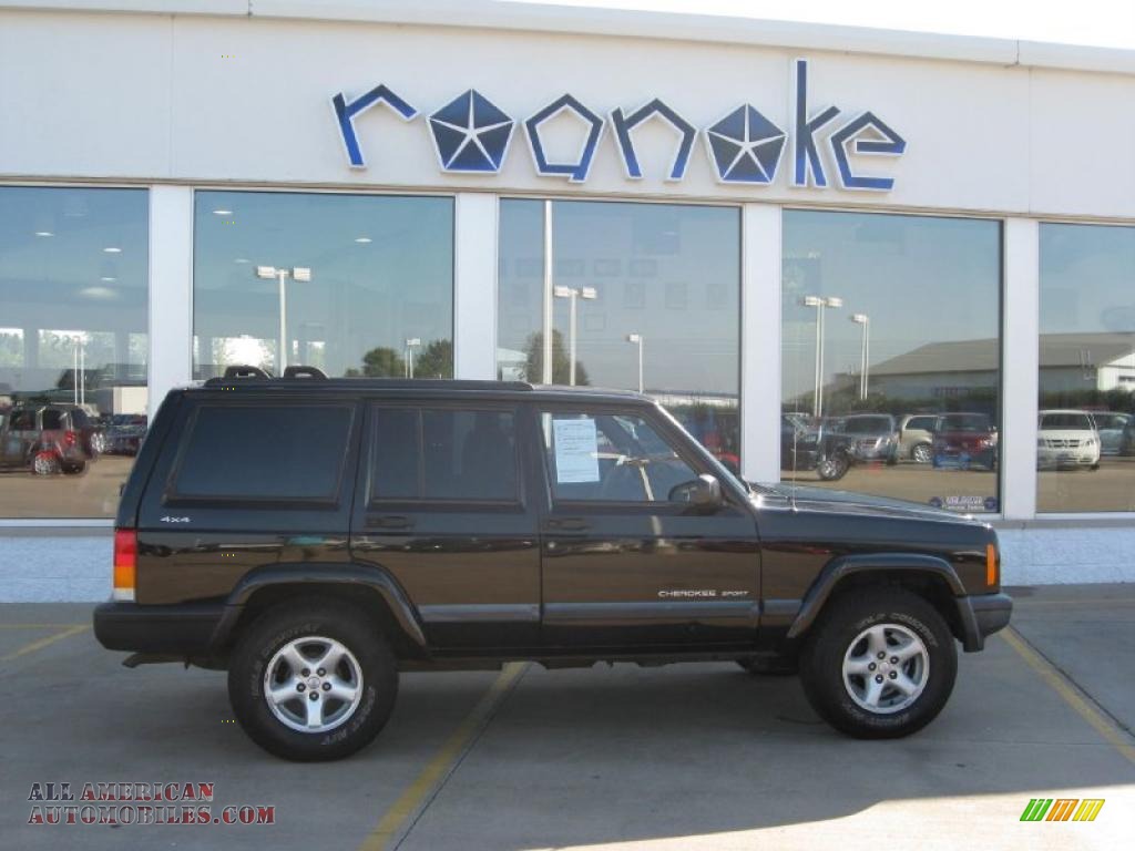 2000 Black jeep cherokee for sale #5