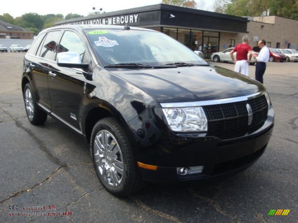 2008 MKX Limited Edition AWD - Black Clearcoat / Charcoal Black photo #5
