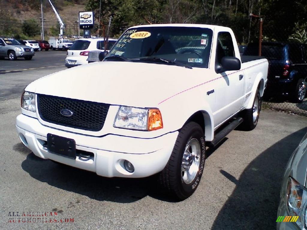 Day Ford Monroeville >> 2003 Ford Ranger Edge Regular Cab 4x4 in Oxford White photo #2 - A35409 | All American ... Day Ford Monroeville >> 2003 Ford Ranger Edge Regular Cab 4x4 in Oxford White photo #2 - A35409 | All American ...
