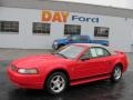 Ford Mustang V6 Convertible Torch Red photo #1