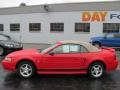 Ford Mustang V6 Convertible Torch Red photo #2
