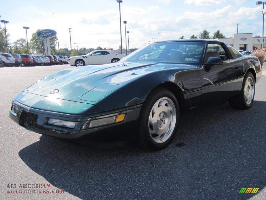 1996 Chevrolet Corvette Coupe In Polo Green Metallic Photo #8 - 102735 