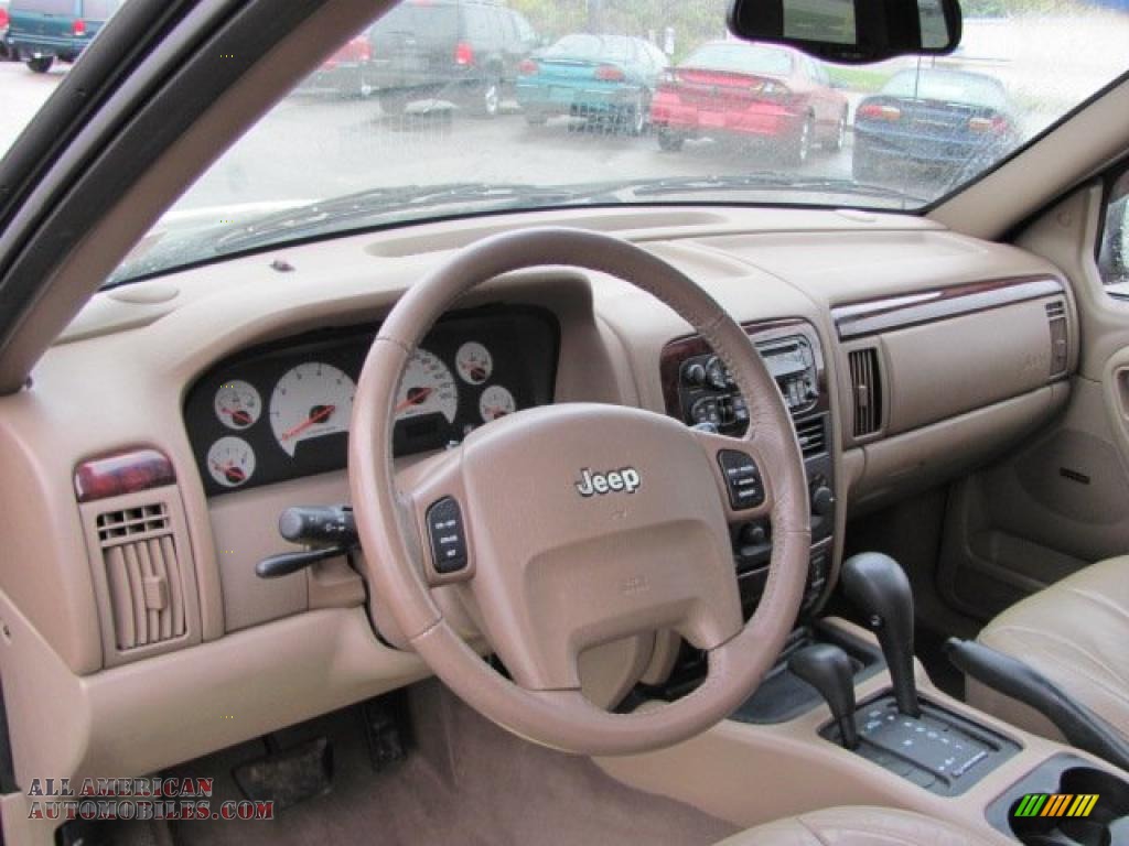 2001 Jeep Grand Cherokee Limited 4x4 In Champagne Pearl