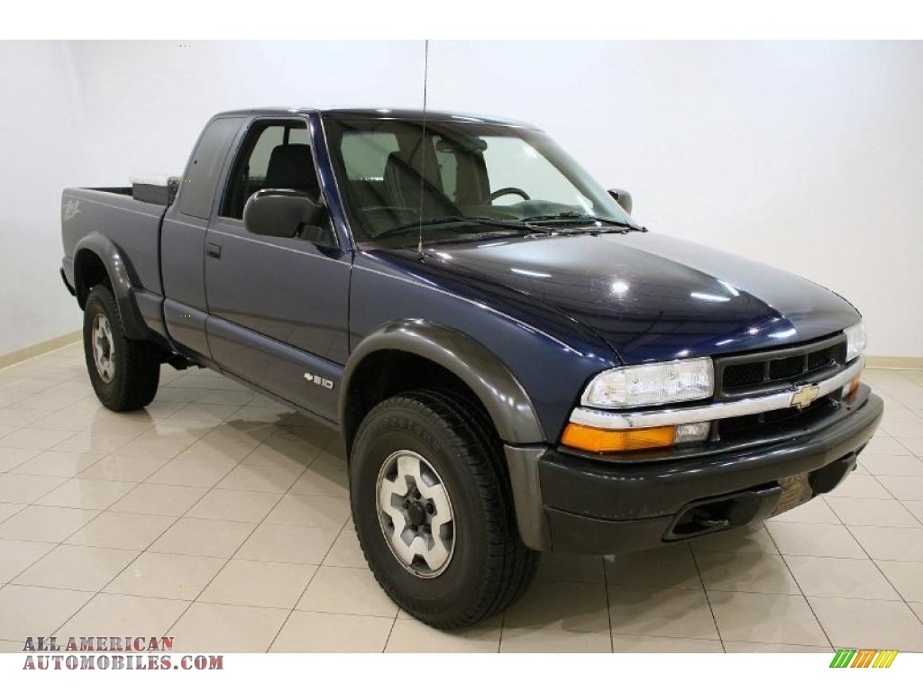 2003 Chevrolet S10 ZR2 Extended Cab 4x4 in Indigo Blue ...