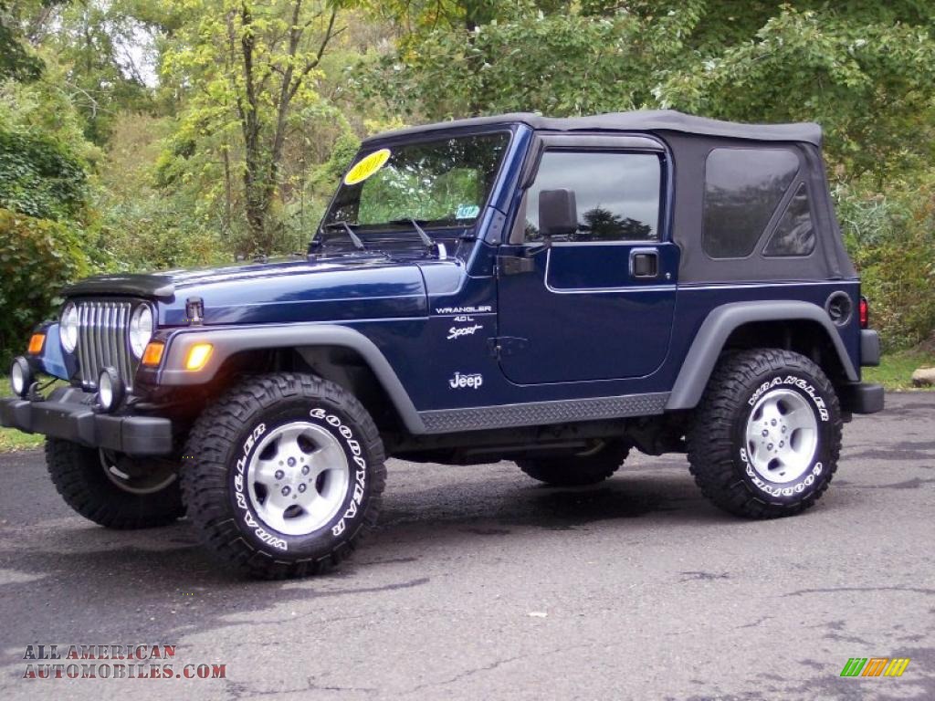 Patriot blue jeep wrangler for sale #5