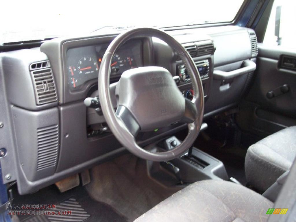 2001 Jeep Wrangler Sport 4x4 in Patriot Blue Pearl photo ...