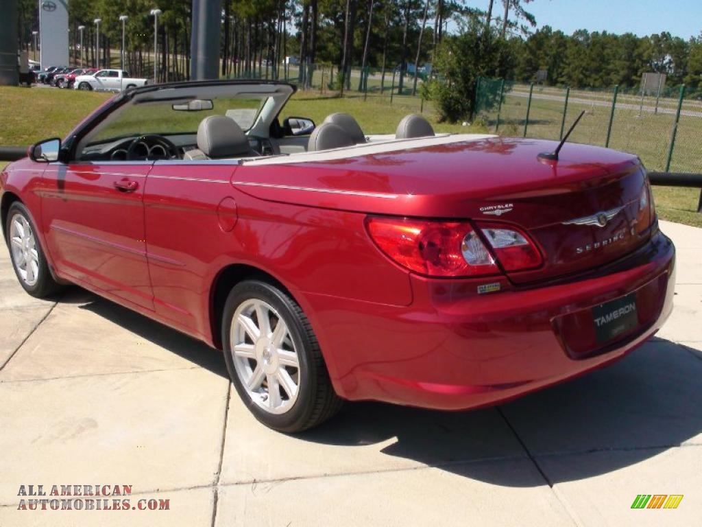 2008 Chrysler sebring touring hardtop convertible sale #2