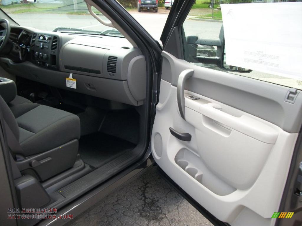 2011 Silverado 2500HD Extended Cab 4x4 - Taupe Grey Metallic / Dark Titanium photo #18