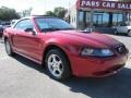 Ford Mustang V6 Convertible Laser Red Metallic photo #4