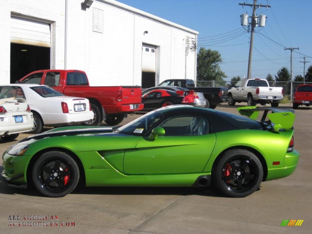 2010 Dodge Viper Sanke Skin Green Edition SRT10 ACR Coupe in Viper