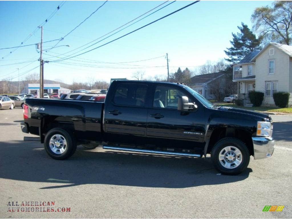 2007 Chevrolet Silverado 2500hd Ltz Crew Cab 4x4 In Black Photo 53 539101 All American