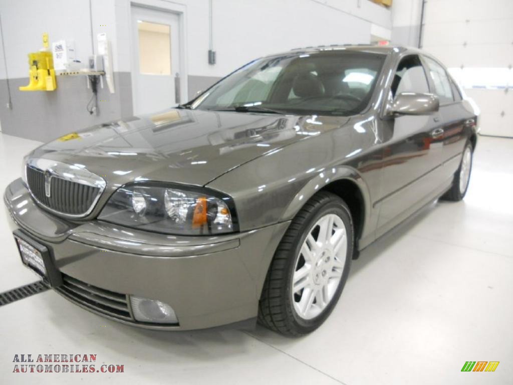 Charcoal Grey Metallic / Black Lincoln LS V8