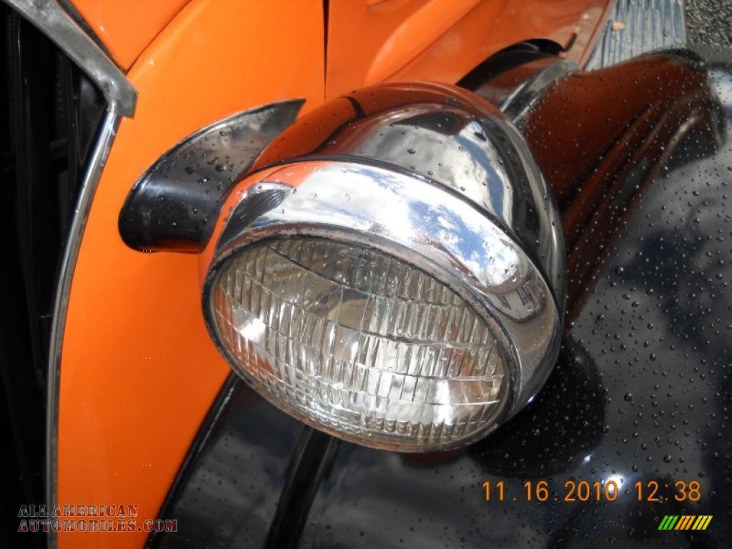 1937 Pickup Harley-Davidson Theme Custom - Orange / Black photo #12