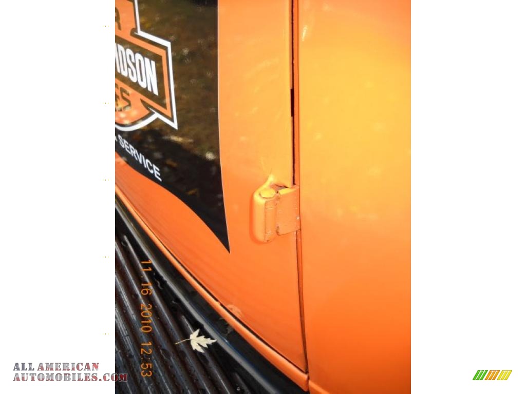 1937 Pickup Harley-Davidson Theme Custom - Orange / Black photo #83