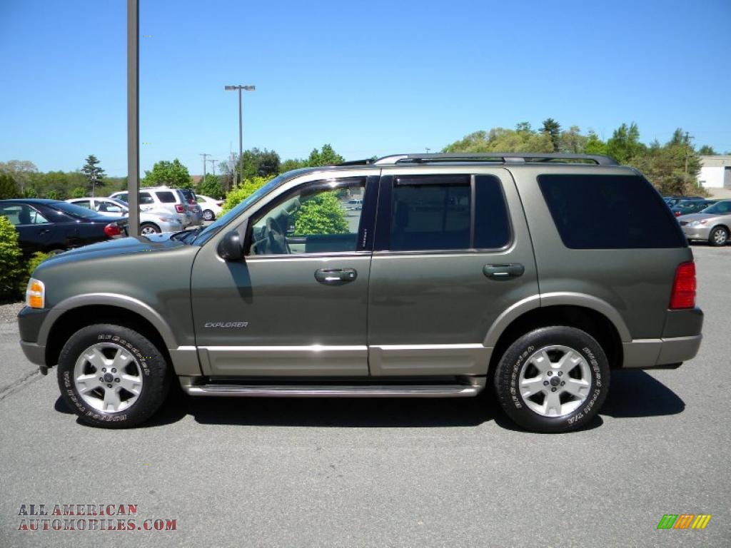 2004 Ford Explorer Eddie Bauer 4x4 in Estate Green Metallic photo 3