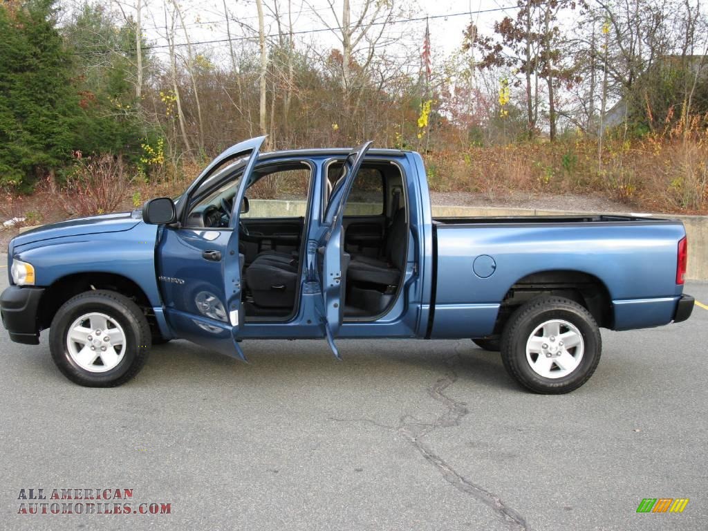 2002 Dodge Ram 1500 Sport Quad Cab 4x4 In Atlantic Blue Pearl Photo 7 125987 All American Automobiles Buy American Cars For Sale In America