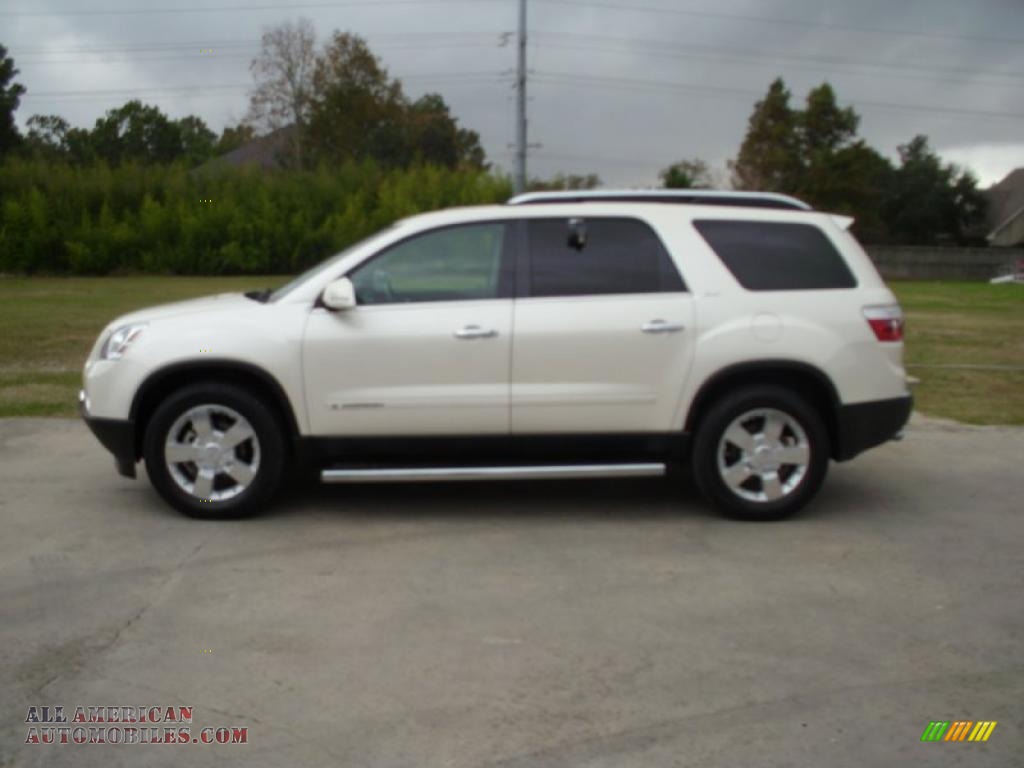 2008 GMC Acadia SLT in Summit White - 184792 | All ...