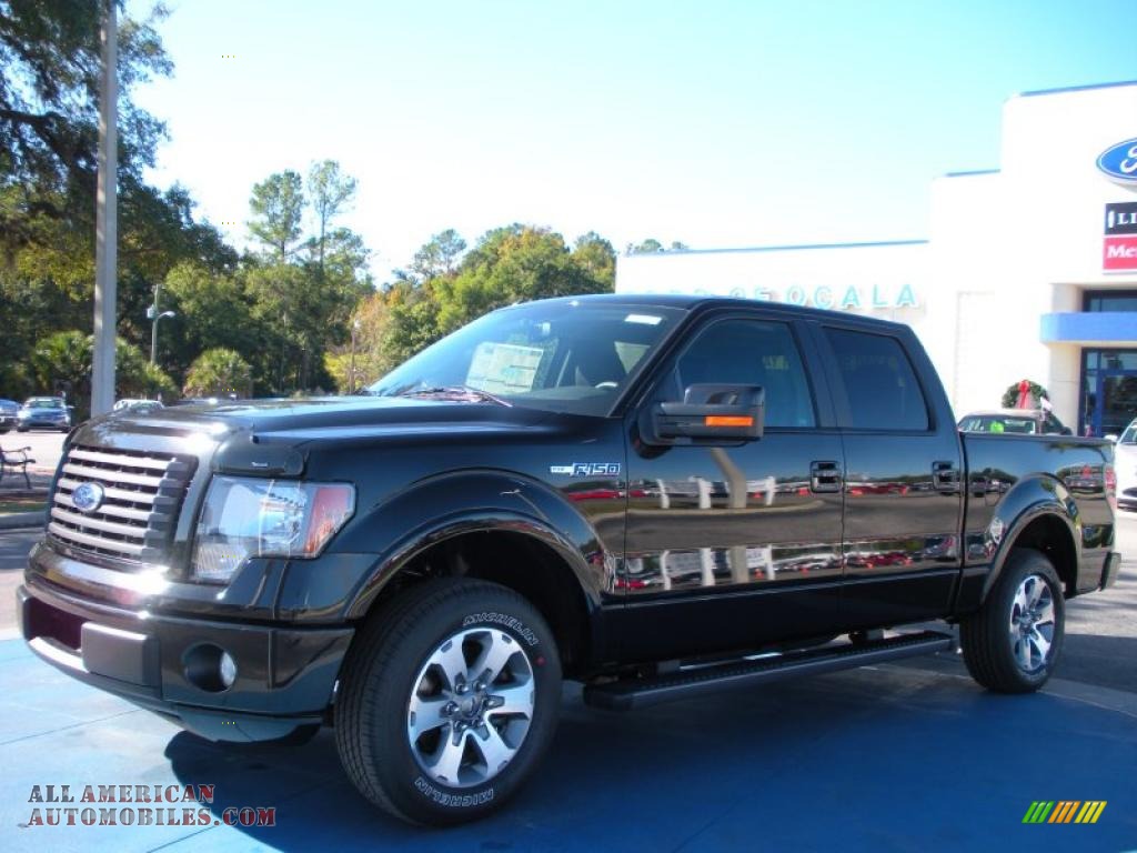 2010 Ford F150 Fx2 Supercrew In Tuxedo Black Photo #3 - E74024 