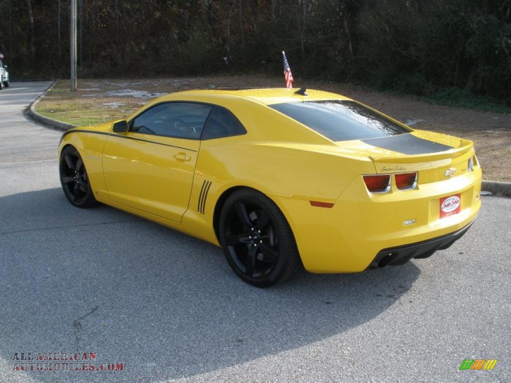 Chevrolet Camaro SS 2010 Р¶С‘Р»С‚С‹Р№