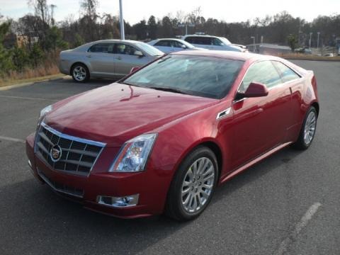 Cadillac Cts Coupe 2011 Red. 2011 Cadillac CTS Coupe