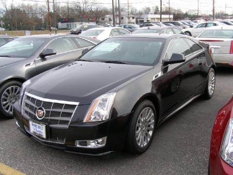 Cadillac Cts Coupe Black. 2011 Cadillac CTS Coupe