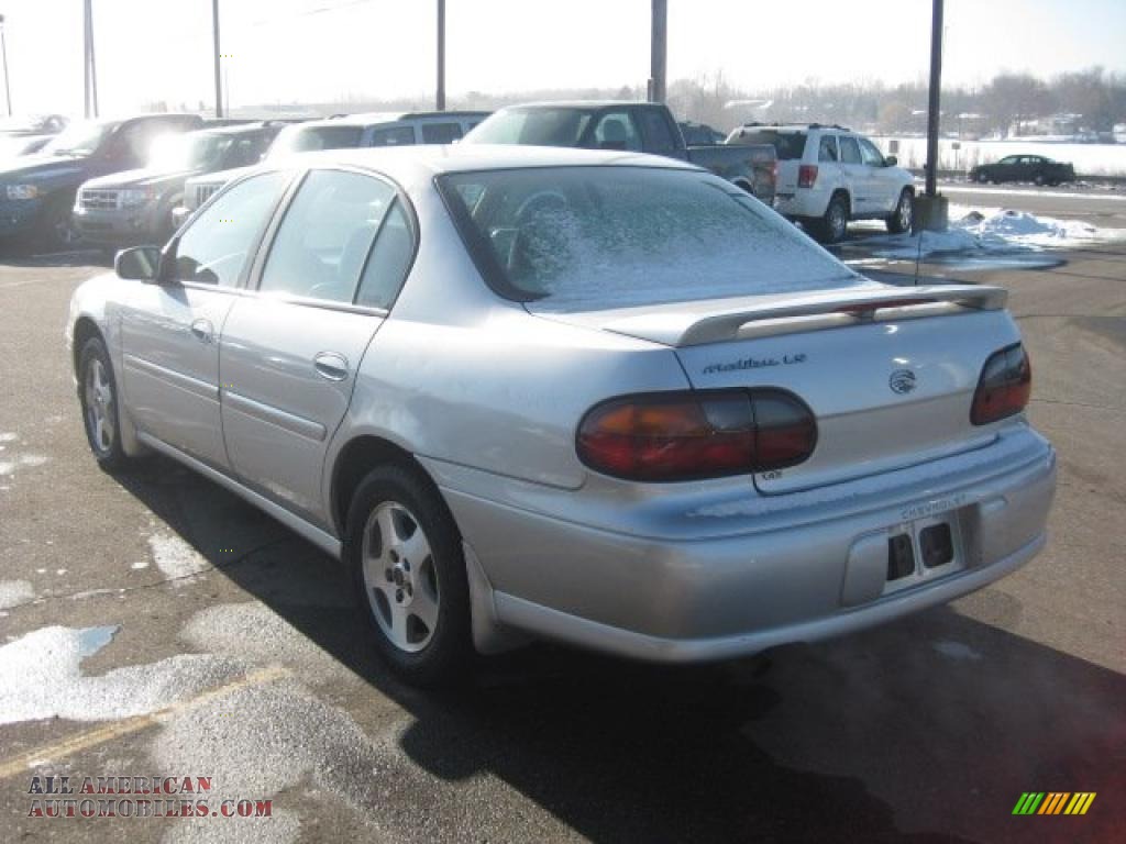 2002 Chevrolet Malibu LS Sedan in Galaxy Silver Metallic ...